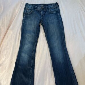 Hudson jeans signature flap pocket double button bootcut women jeans